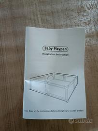 Box bambini 127X127X68 cm