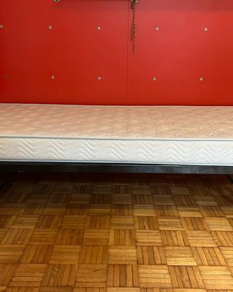 Materasso 70x190 e rete a doghe pieghevole