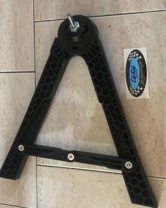 Cavalletto lat. richiudibile per moto cross enduro