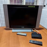 TV Philips 22 pollici con decoder