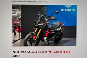 Aprilia SR Max 300 GT 400 RALLY REPLICA