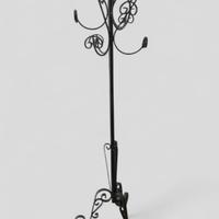 Elegante Appendiabiti in Ferro Battuto