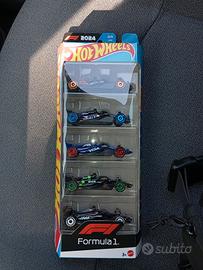 5 Pack Hotwheels Formula 1 2024