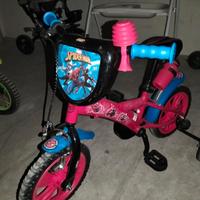 Bici di spiderman