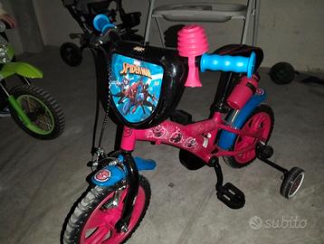 Bici di spiderman