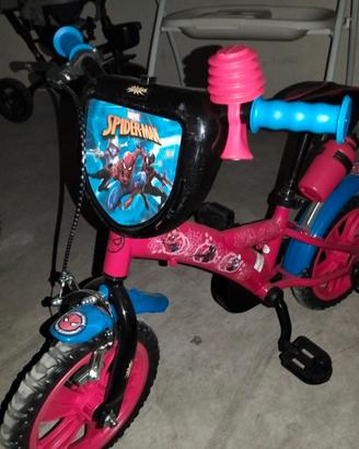 Bici di spiderman