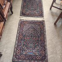 Tappeti persiani Kirman annodati a mano