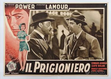 FOTOBUSTA ORIGINALE FILM IL PRIGIONIERO