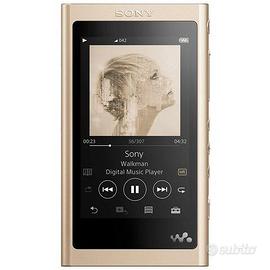 SONY Lett. mp3 Nwa55ln Gold 16gb Hi-res Bt Sd