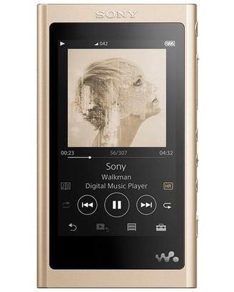 SONY Lett. mp3 Nwa55ln Gold 16gb Hi-res Bt Sd
