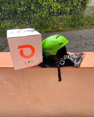 Casco Sci BRIKO Verde opaco - Taglia M/L