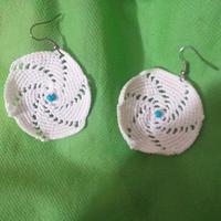 orecchini all'uncinetto 