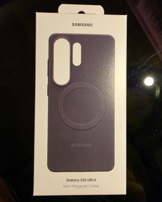 Slim magnet case nera per samsung s26 ultra