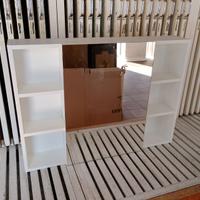 Specchiera contenitore da bagno, marca LEGNOBAGNO.