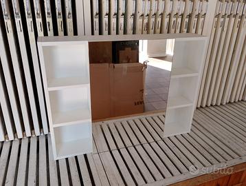 Specchiera contenitore da bagno, marca LEGNOBAGNO.