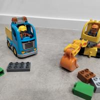 Lego 10812 camion e scavatrice cingolata