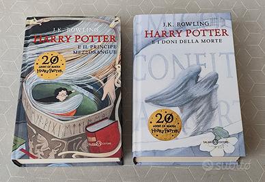 Libri Harry Potter volumi 6 e 7 Bollino Oro 