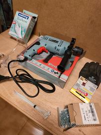 Trapano e kit accessori.