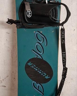 Snowboard Heavy Tools completo di attacchi