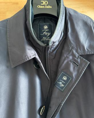 Fay Cappotto uomo blu taglia XS