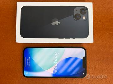 Iphone 13 128GB Midnight Blue con scatola