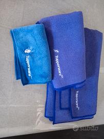 set asciugamani  tupperware 