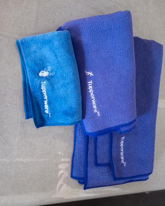 set asciugamani  tupperware 