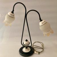 Doppia lampada vintage per tavernetta/mansarda