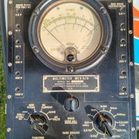 Multimetro e misuratore livello audio ex militare