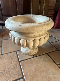 Anfora/Vaso in travertino