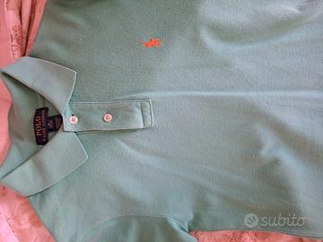 Polo Ralph Lauren verde 10-12 anni,