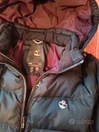 giaccone piumino uomo Timberland blu notte
