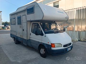 Camper mansardato 6 posti turbo diesel
