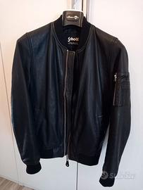 Schott pelle nero