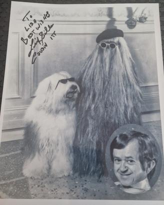 Autografo di Felix Silla "Cugino Itt"  l originale