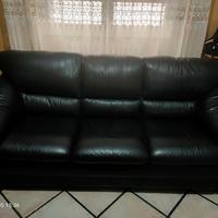 Divano Pelle Nero