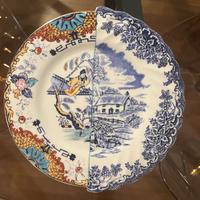 Piatto dessert seletti Hybrid