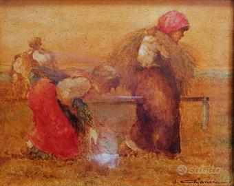 Dipinto DOMENICO CHIANESE - MIETITURA