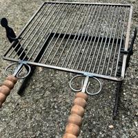 Griglia Graticola Barbecue per Camino e Braciere