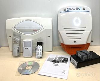 KIT ANTIFURTO GSM ECO CE LAN DUEVI