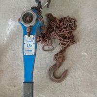 Paranco alzatira tractel 1,5 t