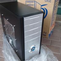 ATX con alimentatore 400 watt, nero, con f