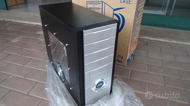 ATX con alimentatore 400 watt, nero, con f