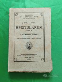 RR LIBRI - EPISTULARUM - AUTORI LATINI