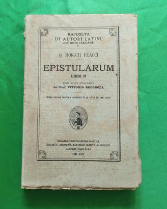 RR LIBRI - EPISTULARUM - AUTORI LATINI