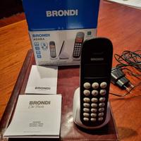 Telefono cordless Brondi Adara vivavoce da 41 a 18