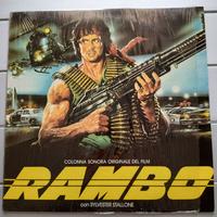 Rarissimo vinile italiano Rambo di Jerry Goldsmith