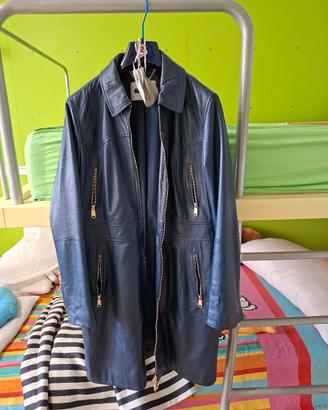trench in pelle