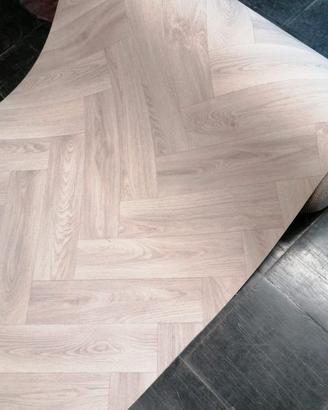 21m x 1m Pavimento PVC finto parquet