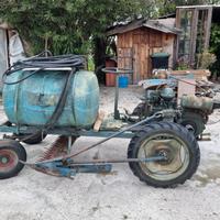 Motofalciatrice BCS con botte e pompa irrorazione